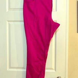 Magenta Pink Jeans Size 26W